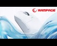 Rampage Zenith Pro mysz bezprzewodowa ultralekka 26000 DPI PAW3395 biała Rampage Zenith Pro mysz bezprzewodowa ultralekka 26000 DPI PAW3395 biała