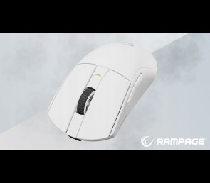 Rampage Zenith Pro mysz bezprzewodowa ultralekka 26000 DPI PAW3395 biała