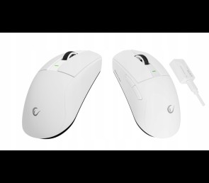 Rampage Zenith Pro mysz bezprzewodowa ultralekka 26000 DPI PAW3395 biała