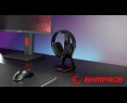 Rampage Blitz słuchawki gamingowe Bluetooth 5.3 2.4GHz USB-C z mikrofonem