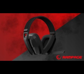 Rampage Blitz słuchawki gamingowe Bluetooth 5.3 2.4GHz USB-C z mikrofonem