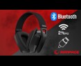 Rampage Blitz słuchawki gamingowe Bluetooth 5.3 2.4GHz USB-C z mikrofonem