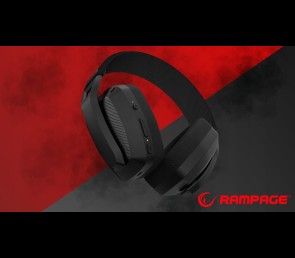 Rampage Blitz słuchawki gamingowe Bluetooth 5.3 2.4GHz USB-C z mikrofonem