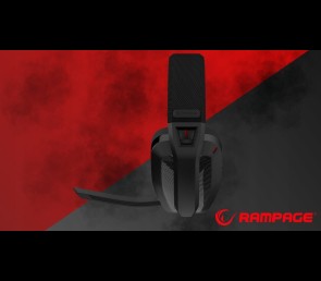 Rampage Blitz słuchawki gamingowe Bluetooth 5.3 2.4GHz USB-C z mikrofonem