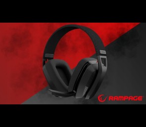 Rampage Blitz słuchawki gamingowe Bluetooth 5.3 2.4GHz USB-C z mikrofonem