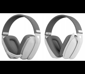 Rampage Blitz Słuchawki Gamingowe Bluetooth 5.3 Bezprzewodowe Szare