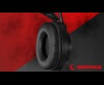 Rampage RM-K27 X-Jammer Słuchawki gamingowe 7.1 czarne Rainbow LED Rampage RM-K27 X-Jammer Słuchawki gamingowe 7.1 czarne Rainbow LED
