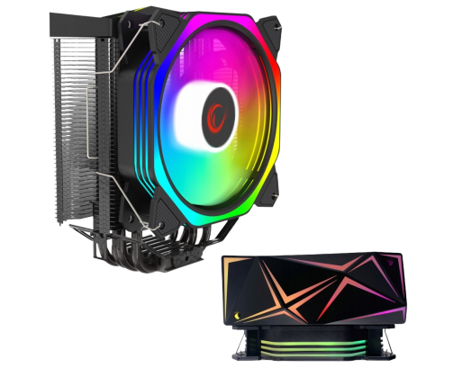 Rampage OCTAGON C50 chłodzenie CPU 120mm ARGB wydajne dla LGA1700 AM5