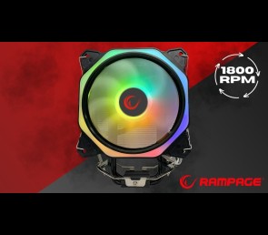 Rampage OCTAGON C50 chłodzenie CPU 120mm ARGB wydajne dla LGA1700 AM5