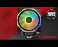 Rampage OCTAGON C50 chłodzenie CPU 120mm ARGB wydajne dla LGA1700 AM5