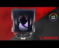 Rampage OCTAGON C50 chłodzenie CPU 120mm ARGB wydajne dla LGA1700 AM5