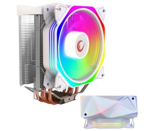 Rampage Octagon C50 Chłodzenie procesora 120mm ARGB PWM wydajne