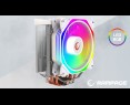 Rampage Octagon C50 Chłodzenie procesora 120mm ARGB PWM wydajne