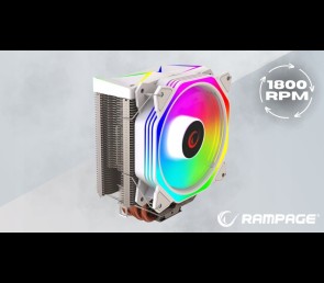 Rampage Octagon C50 Chłodzenie procesora 120mm ARGB PWM wydajne