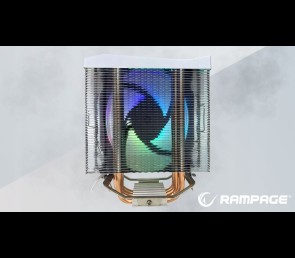 Rampage Octagon C50 Chłodzenie procesora 120mm ARGB PWM wydajne