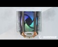 Rampage Octagon C50 Chłodzenie procesora 120mm ARGB PWM wydajne