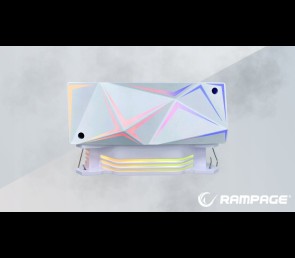 Rampage Octagon C50 Chłodzenie procesora 120mm ARGB PWM wydajne