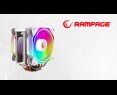Rampage Octagon C60 chłodzenie CPU 2x120mm ARGB LGA1700 AM5 1800RPM