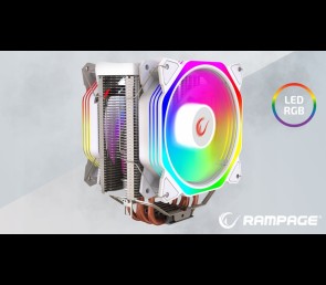 Rampage Octagon C60 chłodzenie CPU 2x120mm ARGB LGA1700 AM5 1800RPM