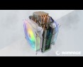 Rampage Octagon C60 chłodzenie CPU 2x120mm ARGB LGA1700 AM5 1800RPM