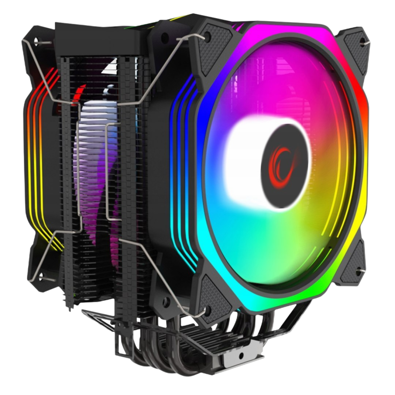 Rampage Octagon C60 chłodzenie procesora 2x120mm ARGB LGA1700 AM5