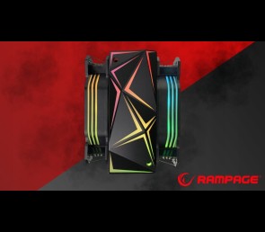 Rampage Octagon C60 chłodzenie procesora 2x120mm ARGB LGA1700 AM5