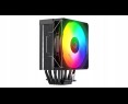 Rampage Octagon C70 Chłodzenie procesora 120mm ARGB LCD wydajne czarne