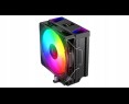 Rampage Octagon C70 Chłodzenie procesora 120mm ARGB LCD wydajne czarne