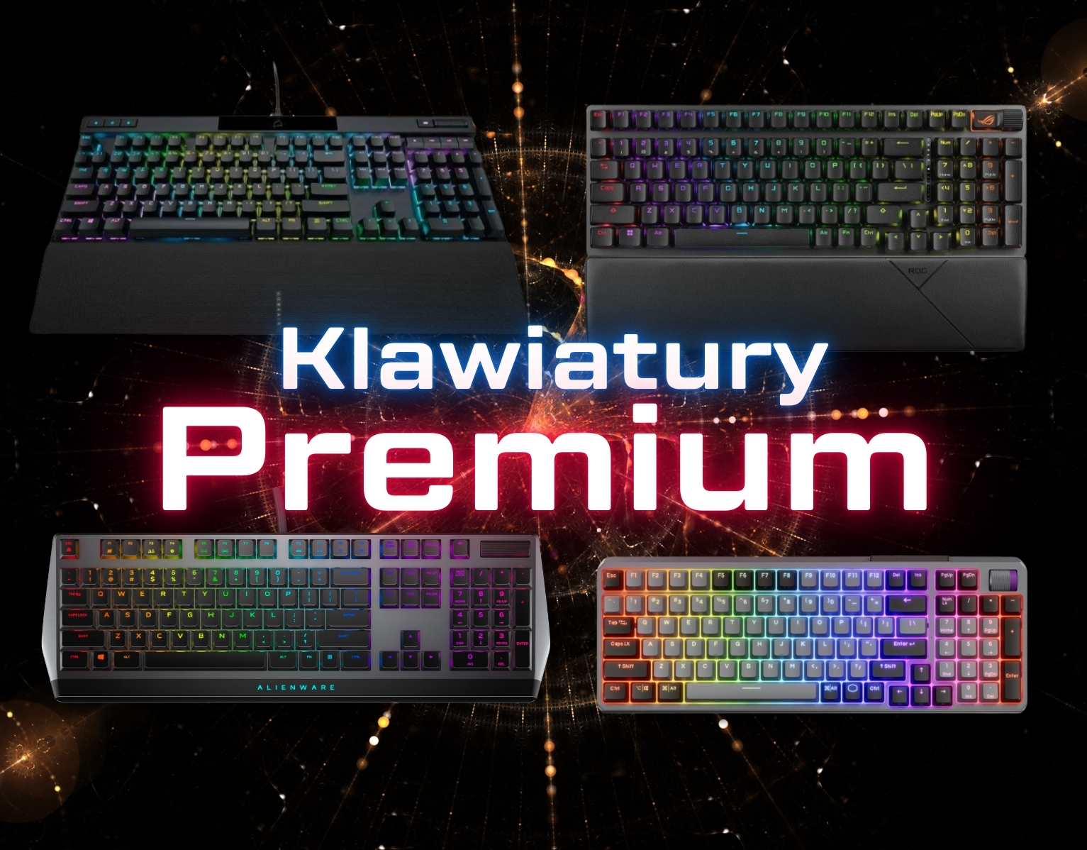 Gamingowe klawiatury Premium