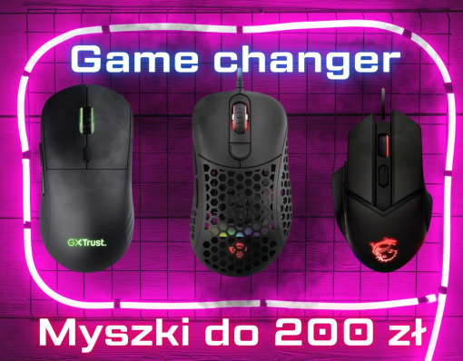 Myszki, które są Twoim game changer-em do 200zł