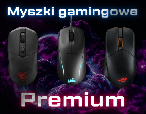 Gamingowe myszki Premium