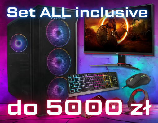 Kompletny zestaw gamingowy do 5000zł